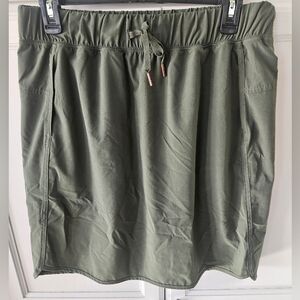 CALIA by Carrie Underwood Gray Skirt with Elastic Waist